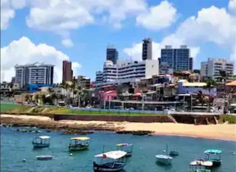 Vista Mar Nascente, Dois Quartos, Novo, No Melhor Do Rio Vermelho, Condominio Club, 1103 Салвадор Екстер'єр фото